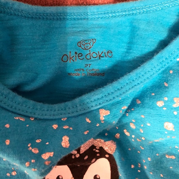 2T long sleeve penguin shirt - Picture 2 of 2